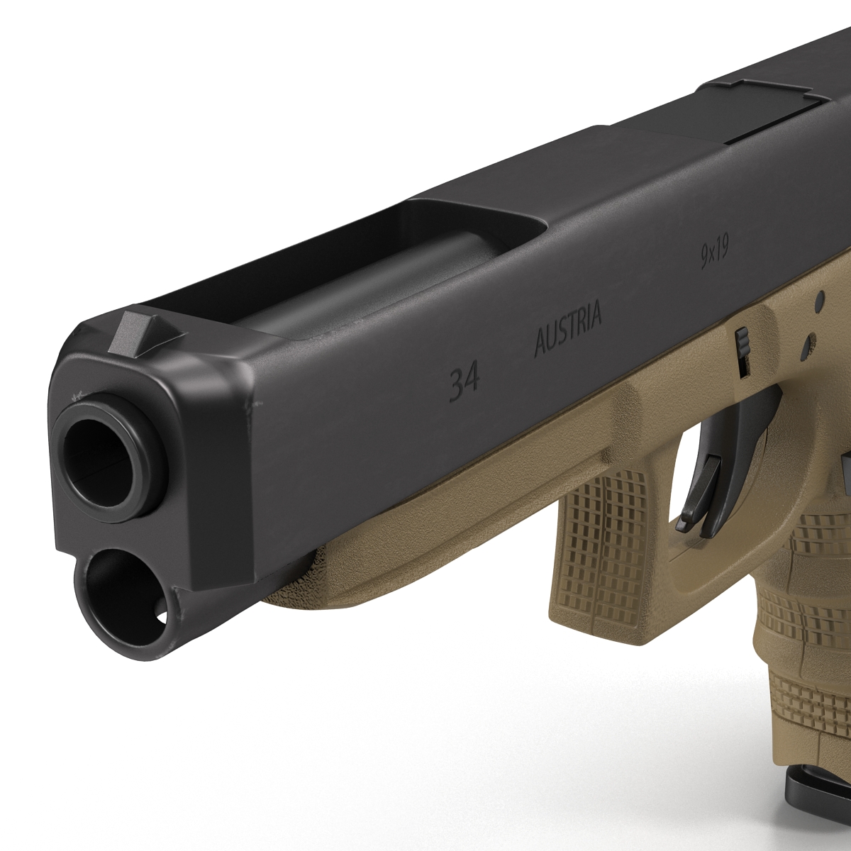 3D Generic Competition Pistol