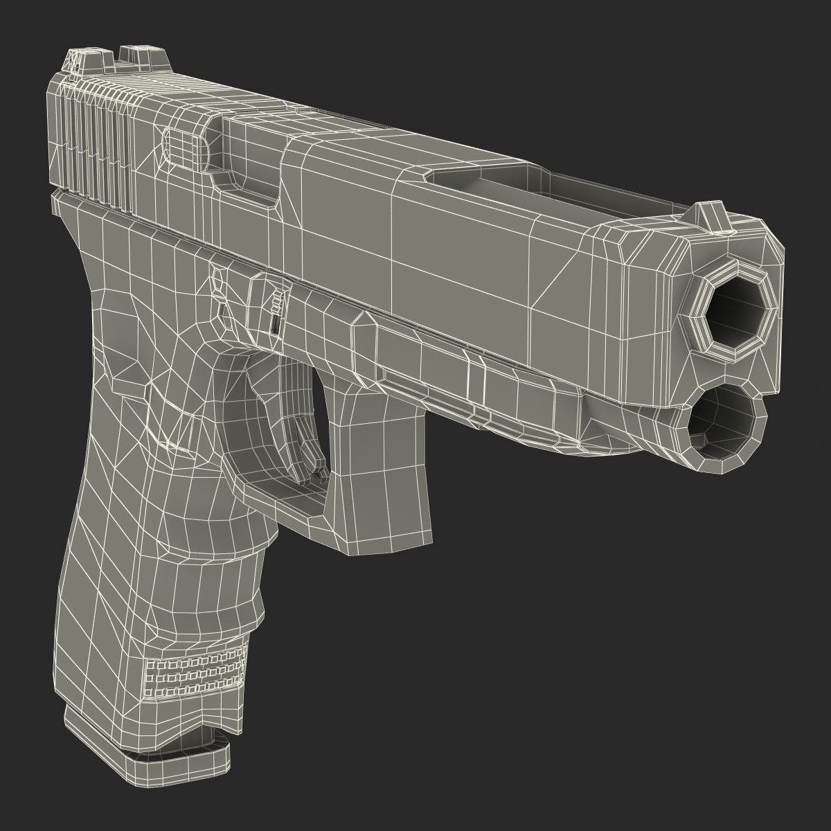 3D Generic Competition Pistol