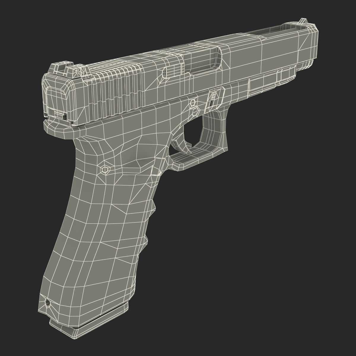 3D Generic Competition Pistol