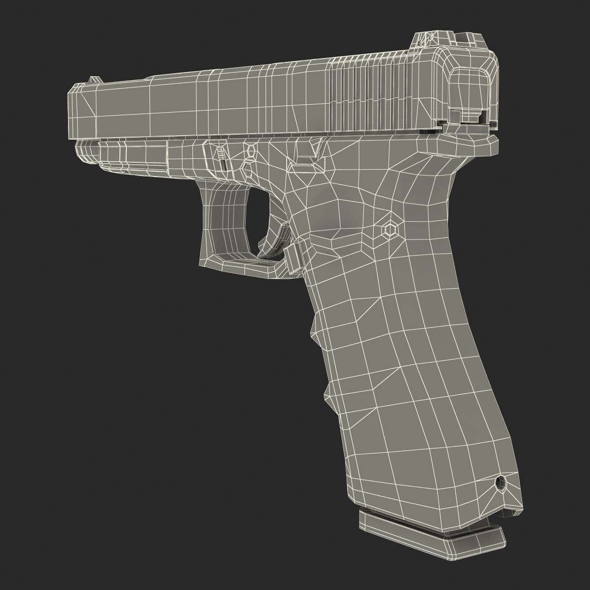 3D Generic Competition Pistol