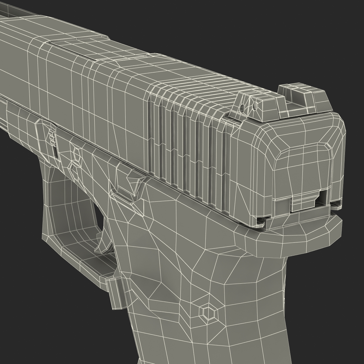 3D Generic Competition Pistol