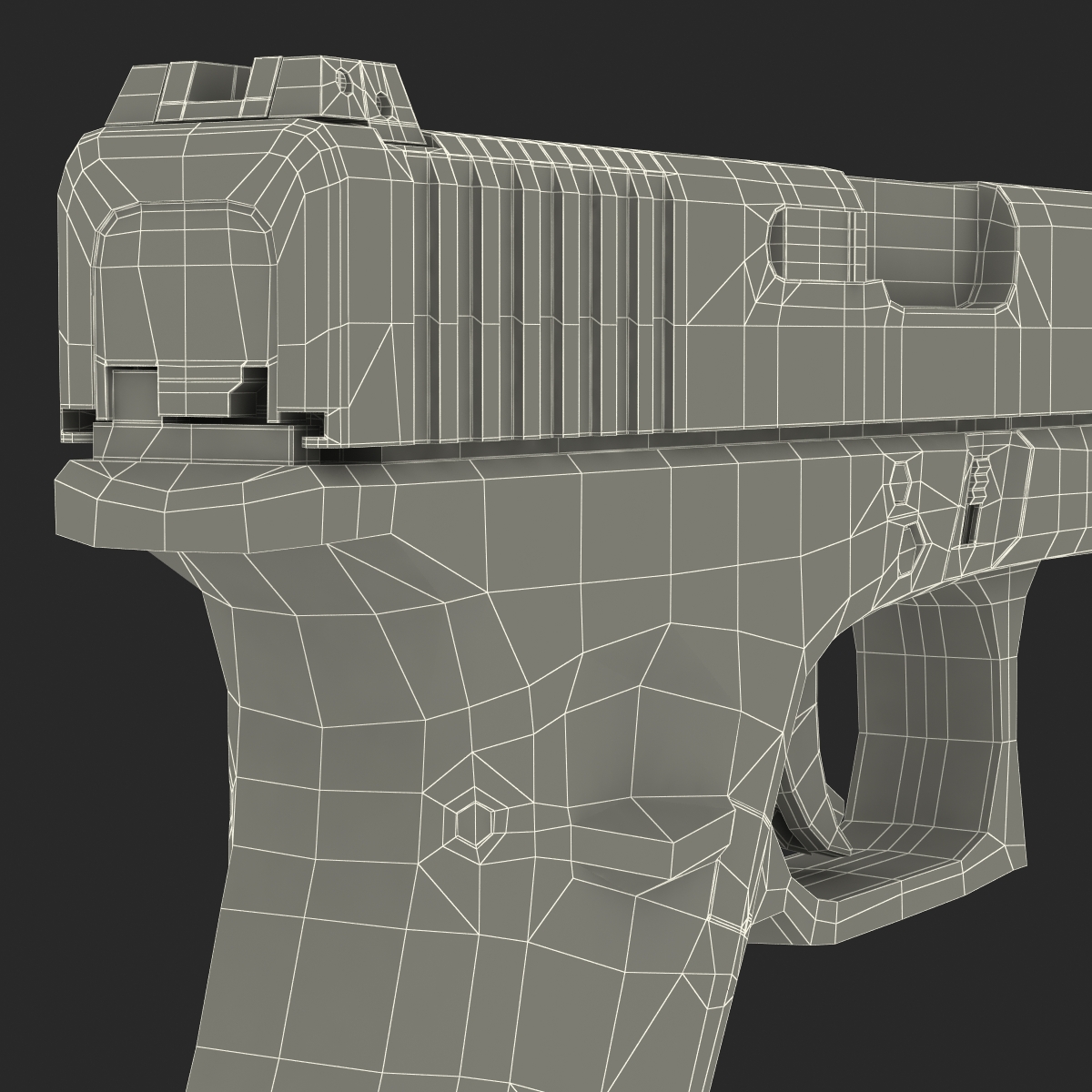 3D Generic Competition Pistol