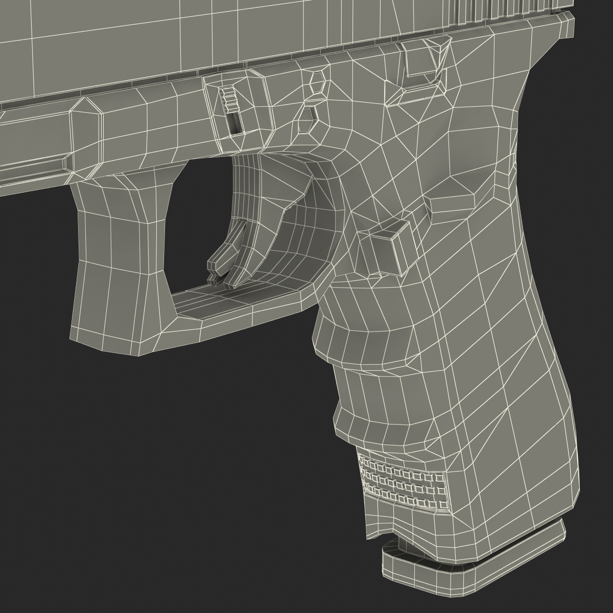 3D Generic Competition Pistol