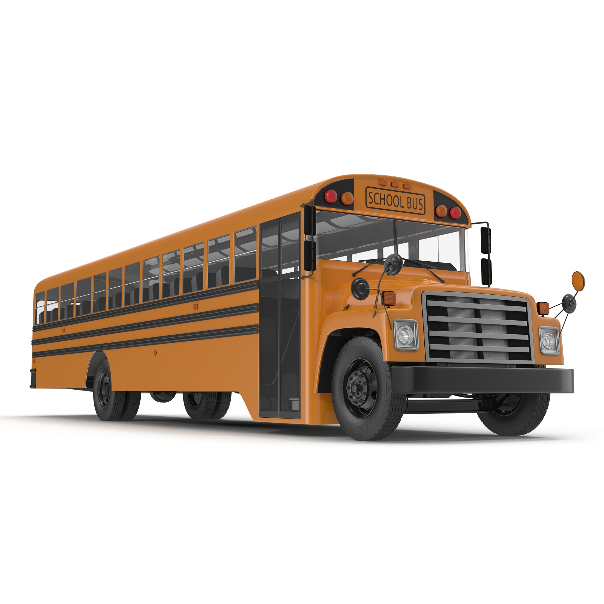 School Bus 3 3D