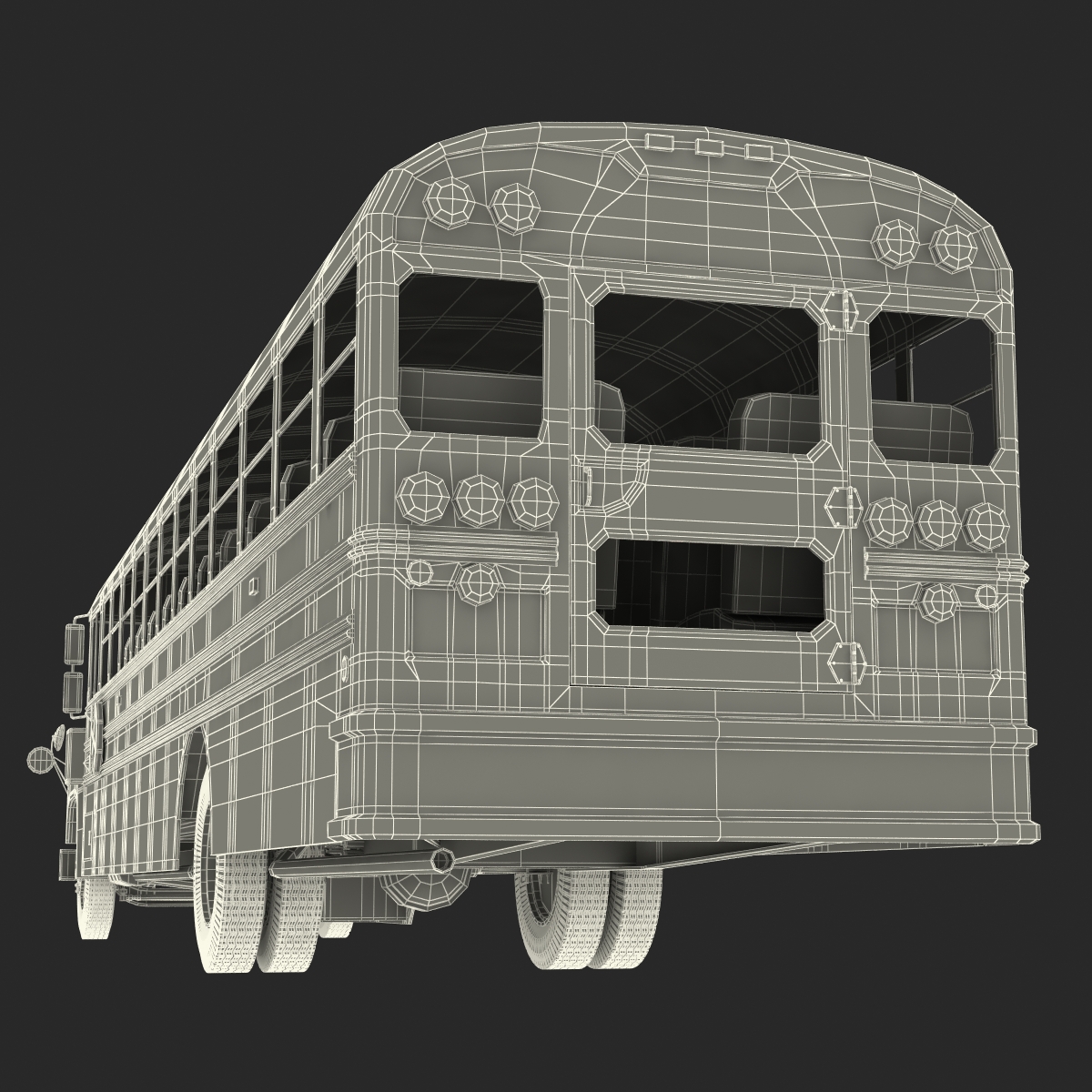 School Bus 3 3D