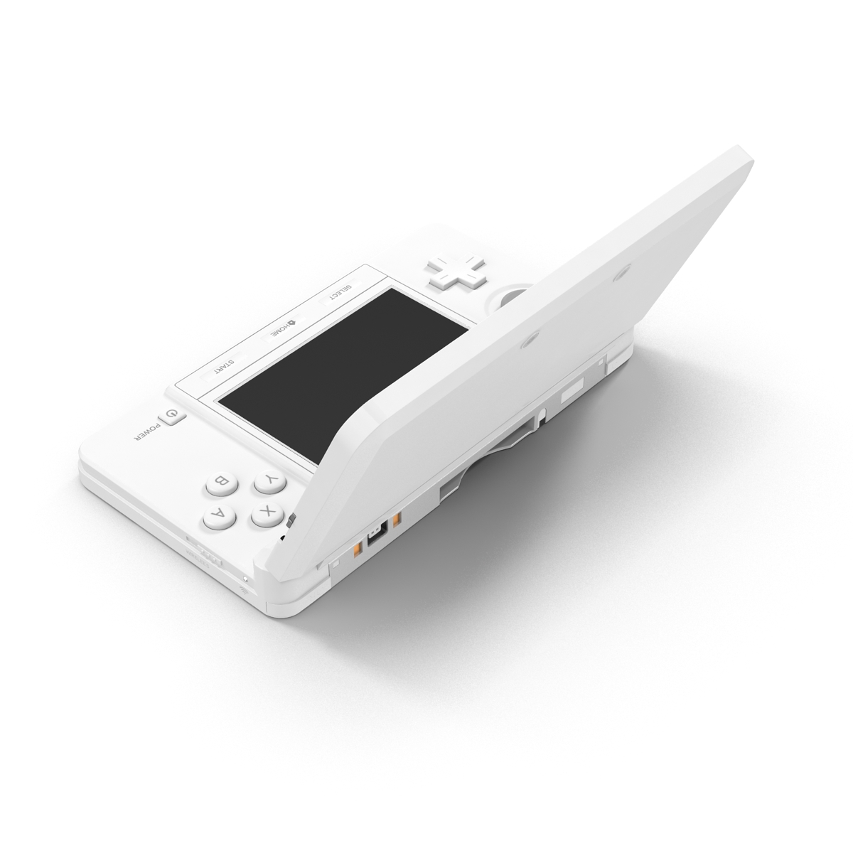 3D Nintendo 3DS White model