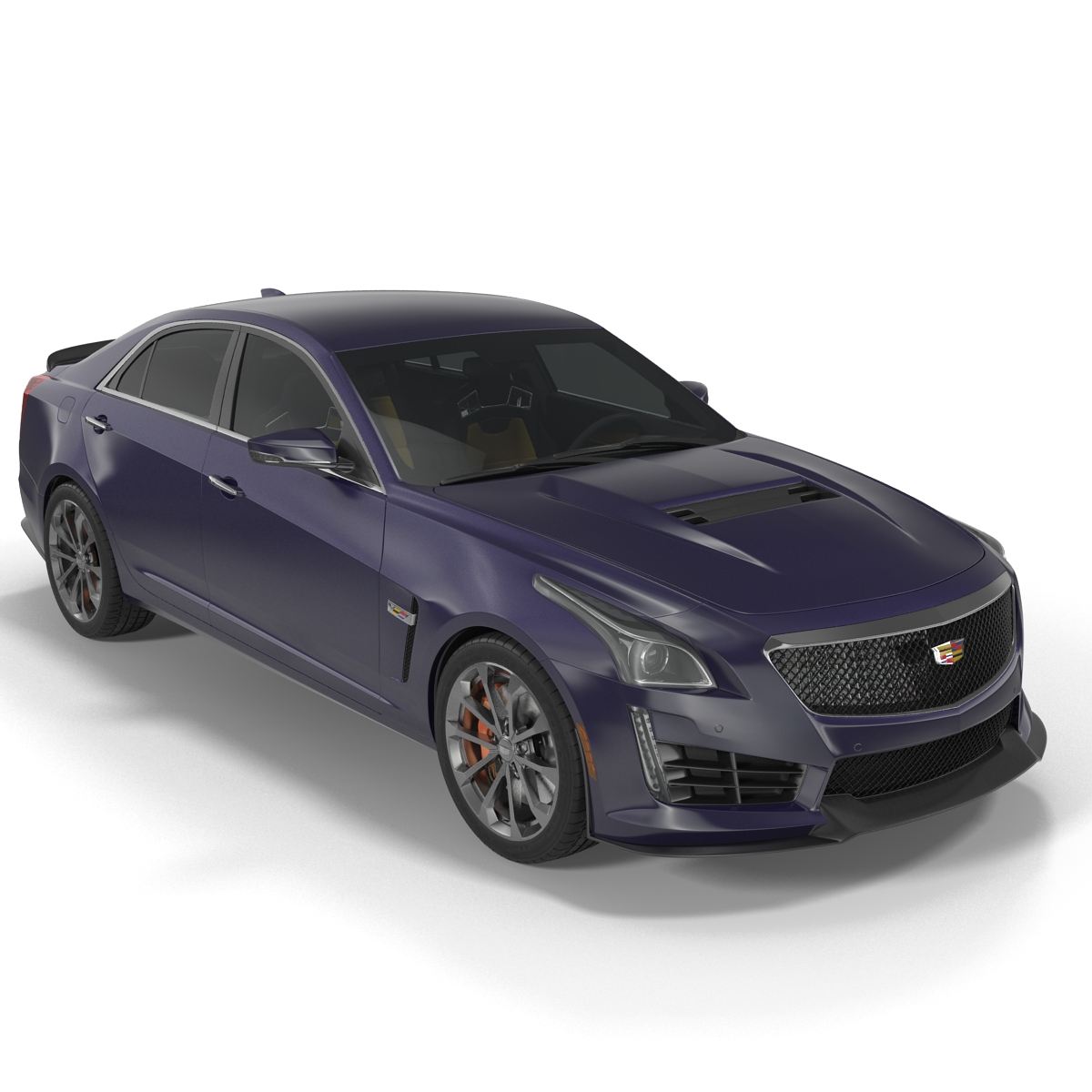 3D model Cadillac CTS-V 2016 Simple Interior