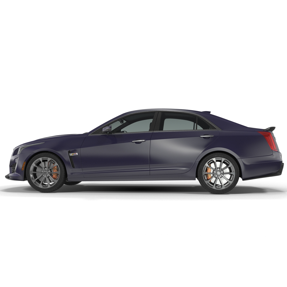 3D model Cadillac CTS-V 2016 Simple Interior