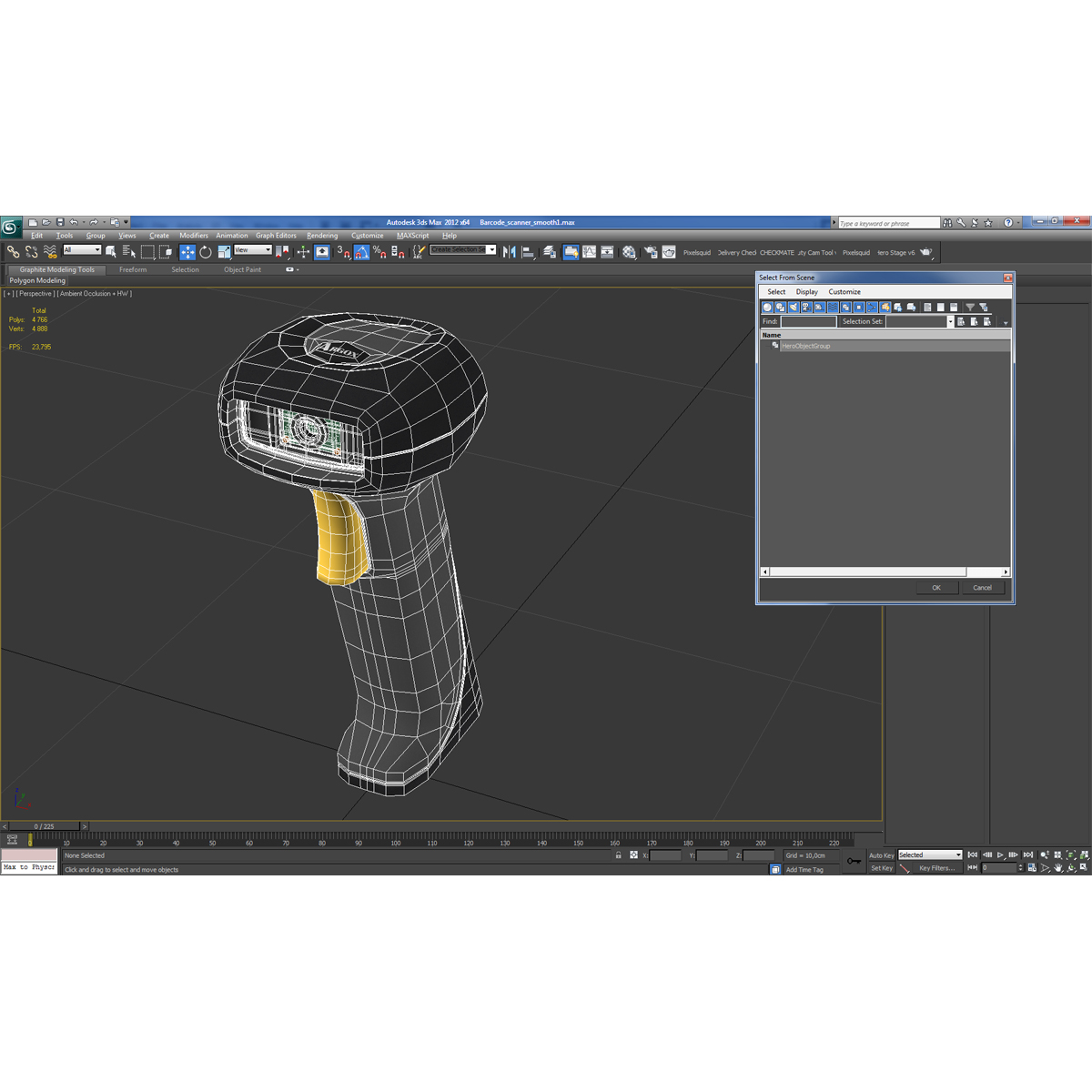 3D model Barcode Scanner