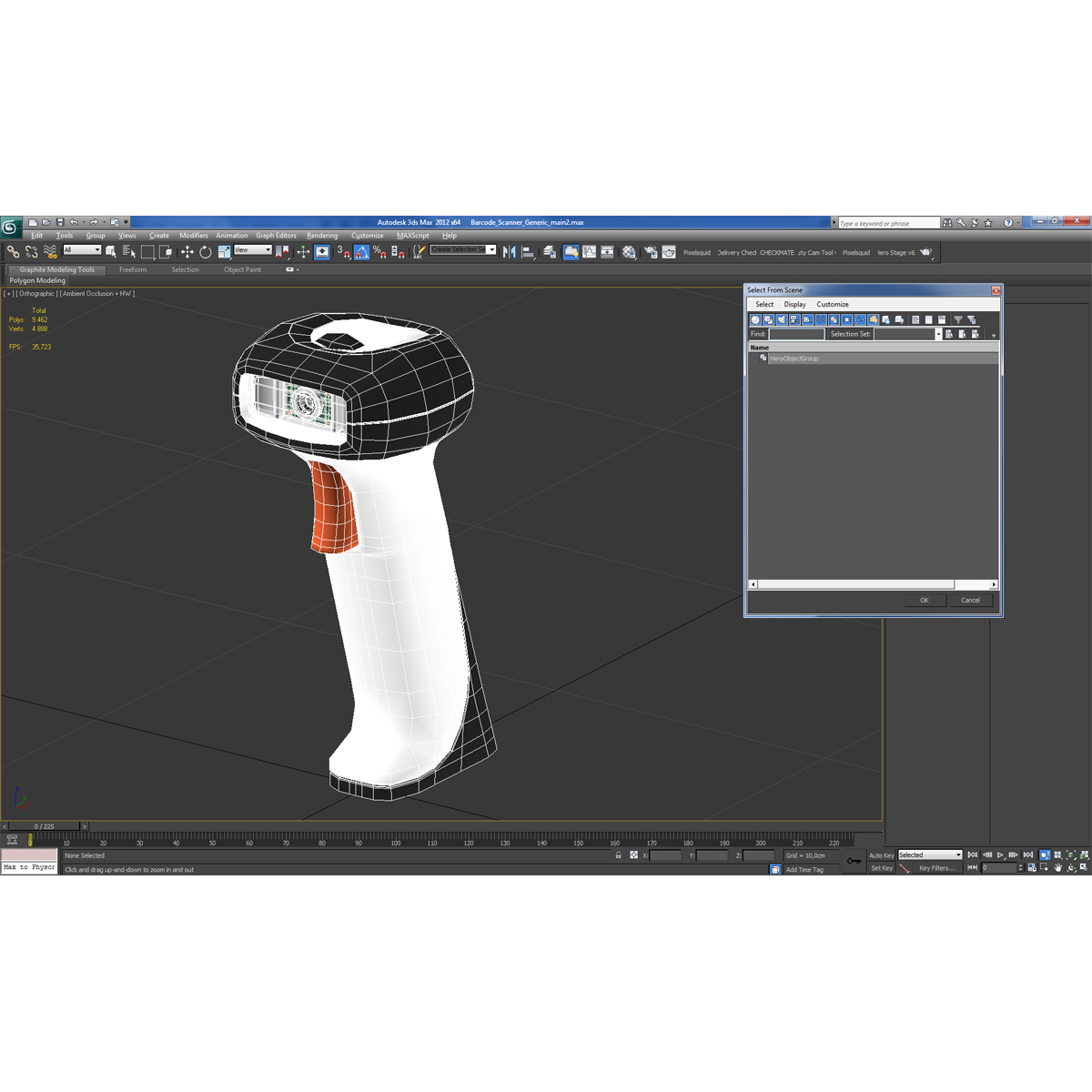 3D Barcode Scanner Generic model