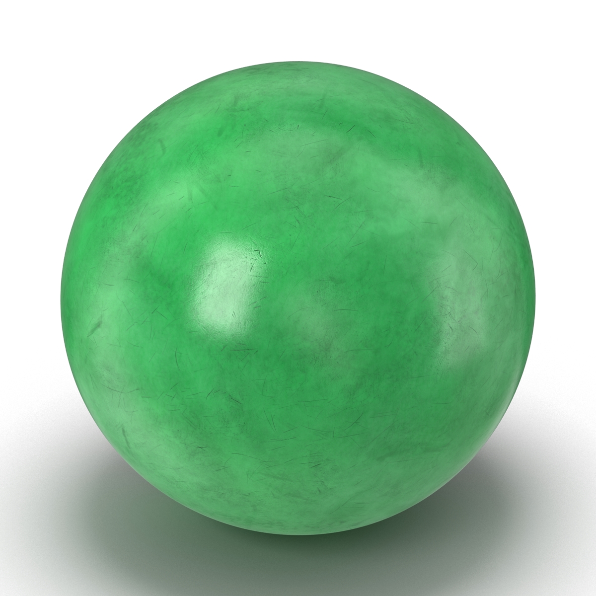 3D Bowling Ball Green model