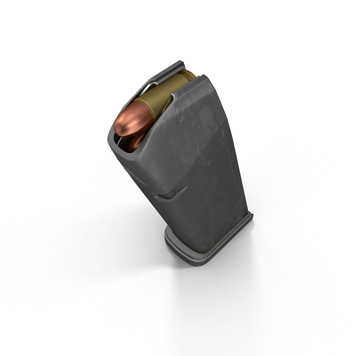 3D 9mm Ammo Clip model