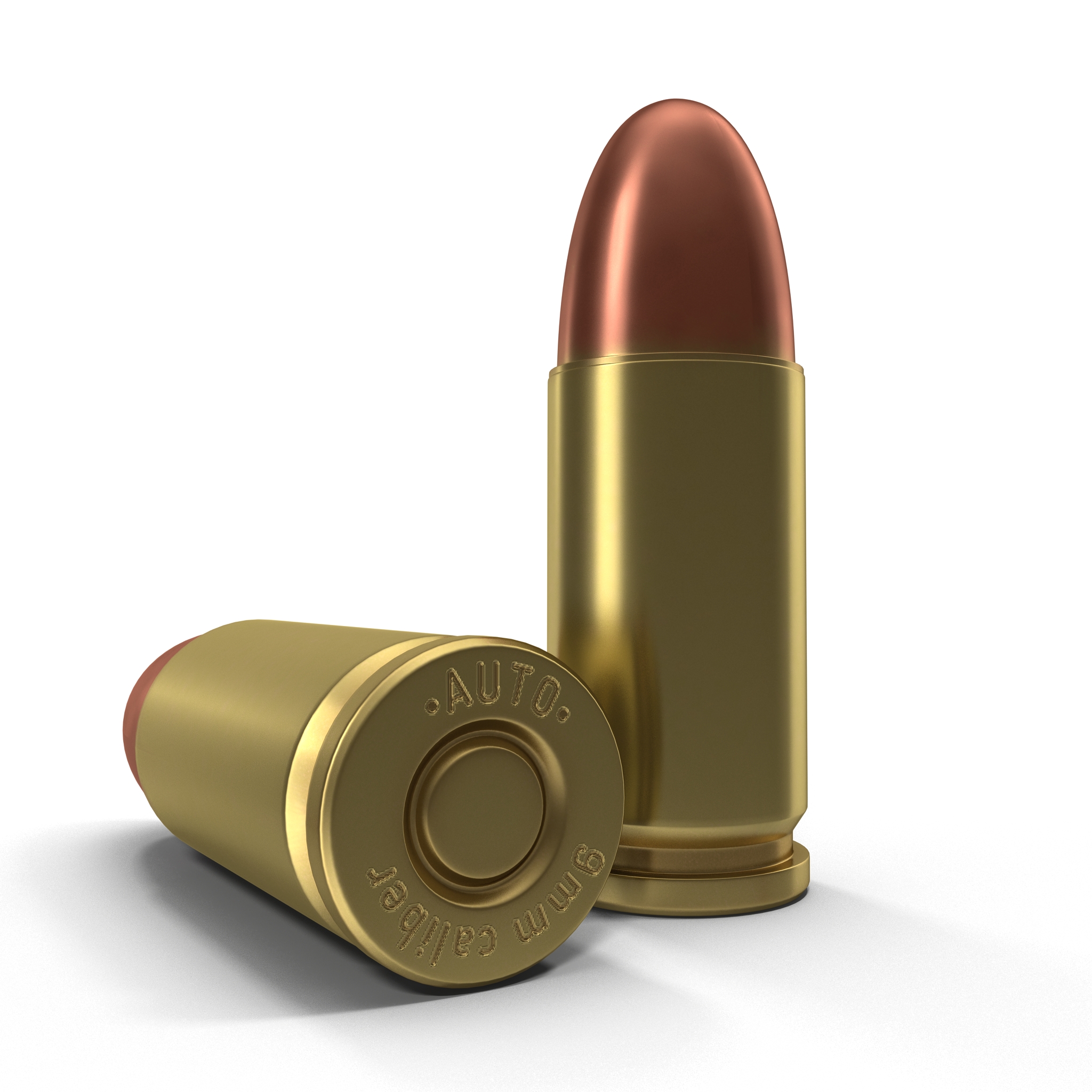 3D model 9mm Cartridge 2