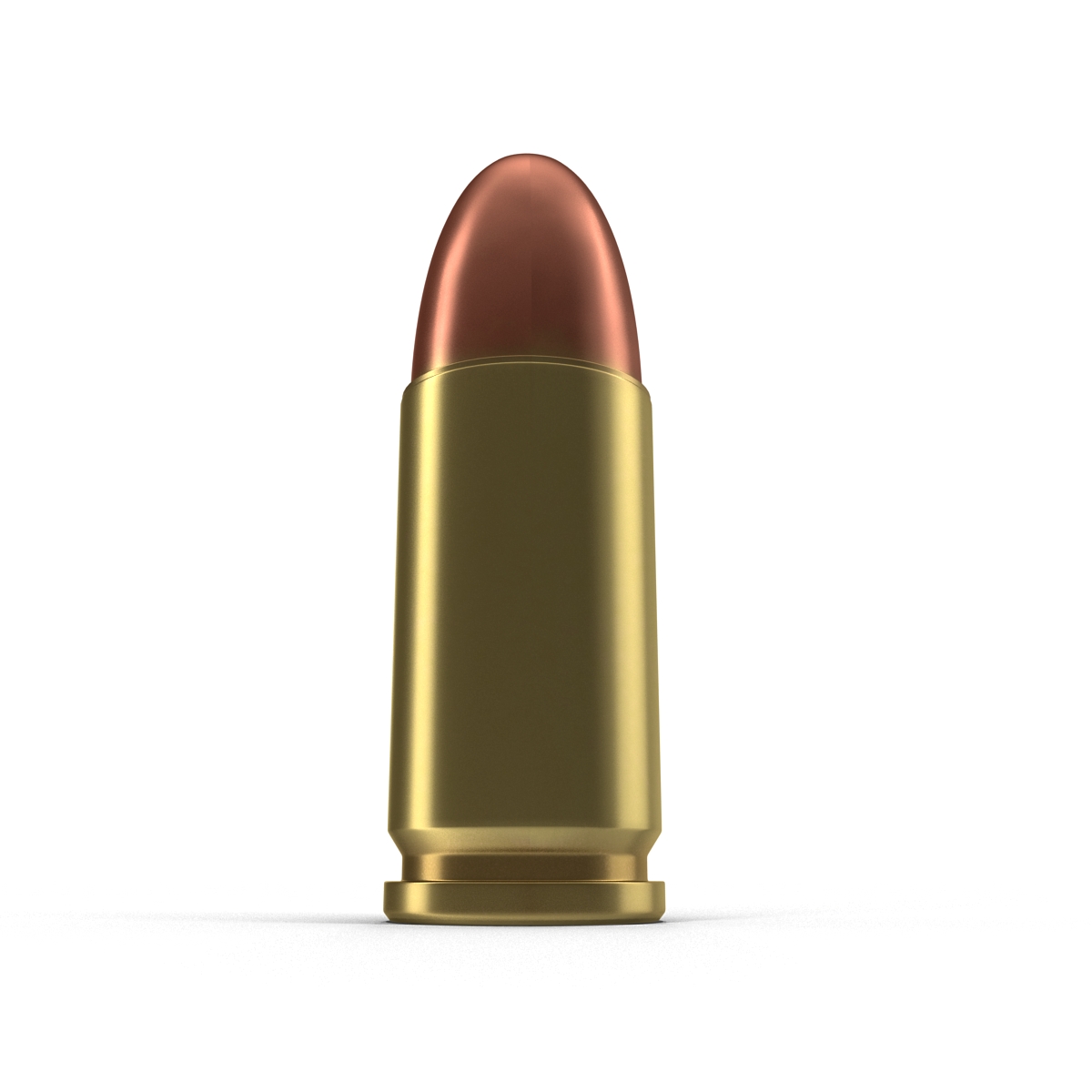 3D model 9mm Cartridge 2