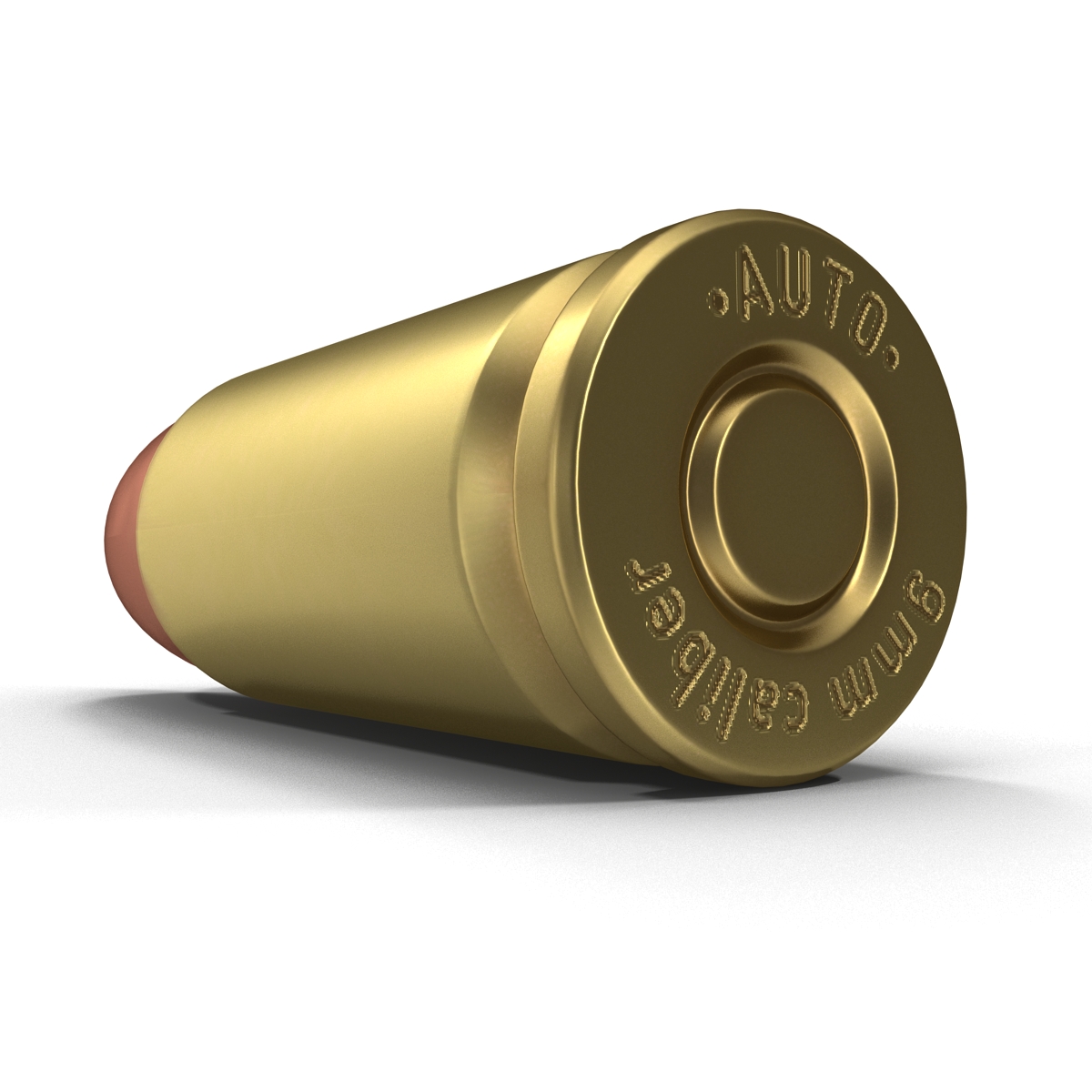 3D model 9mm Cartridge 2