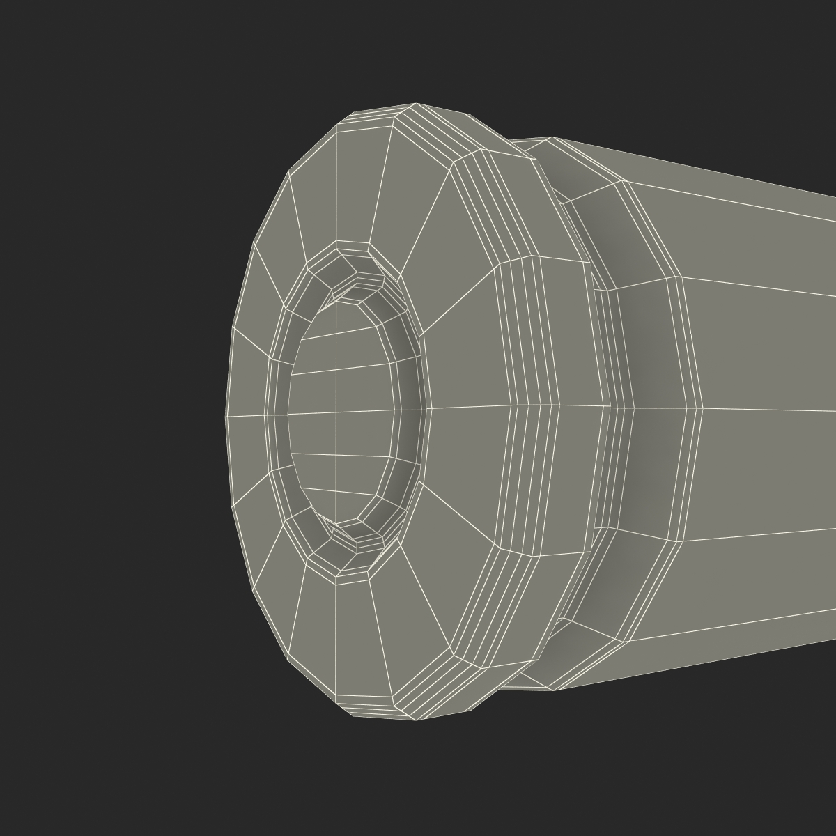 3D model 9mm Cartridge 2