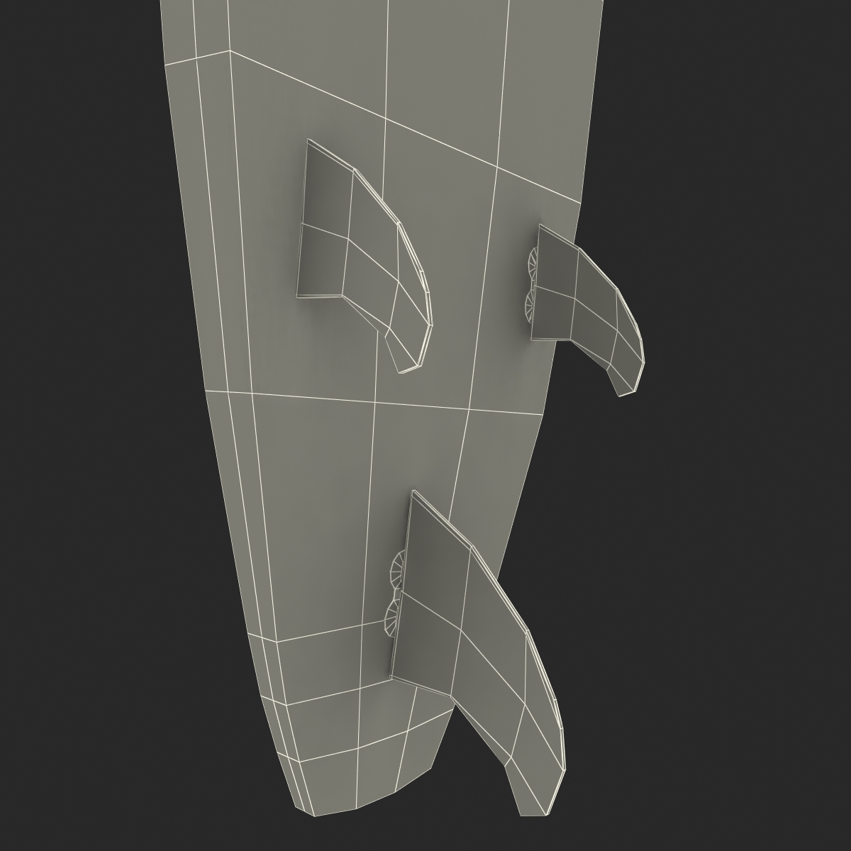 Surfboard Longboard 3D model