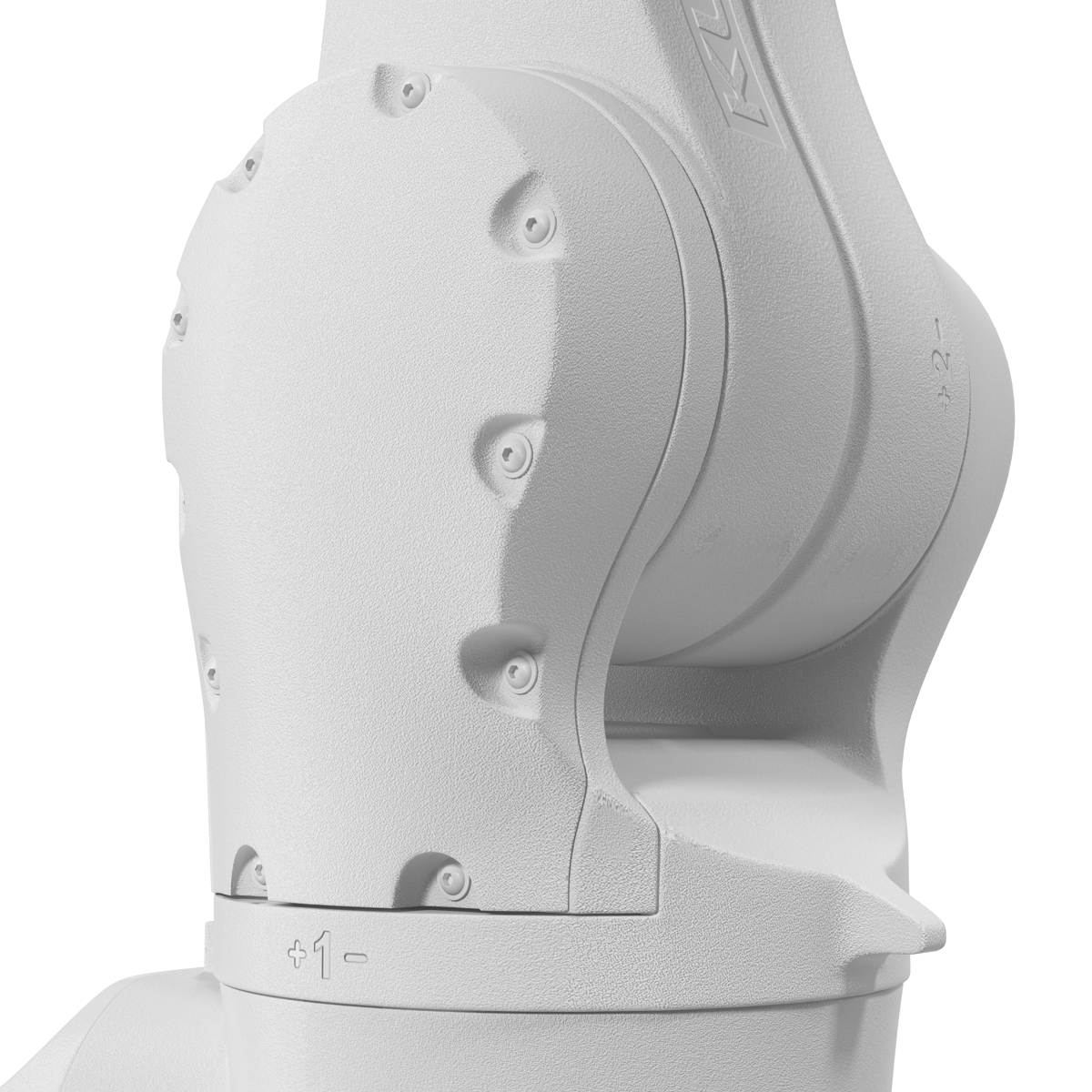 3D model Kuka Robot KR 10 R1100 White Rigged