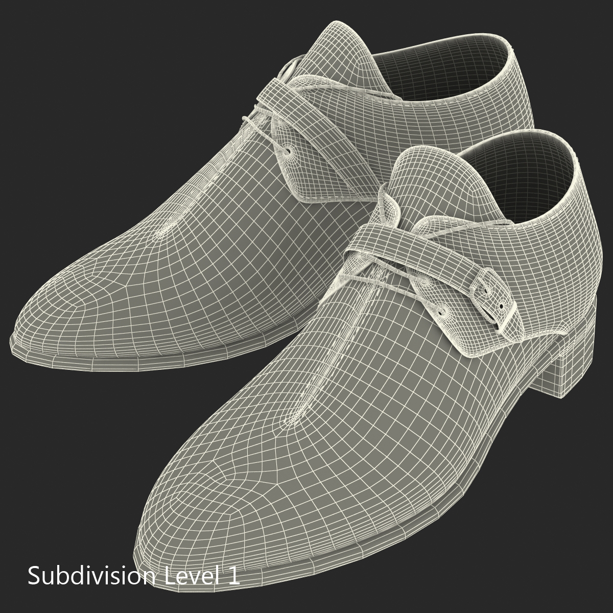 3D model Old Man Shoes 6