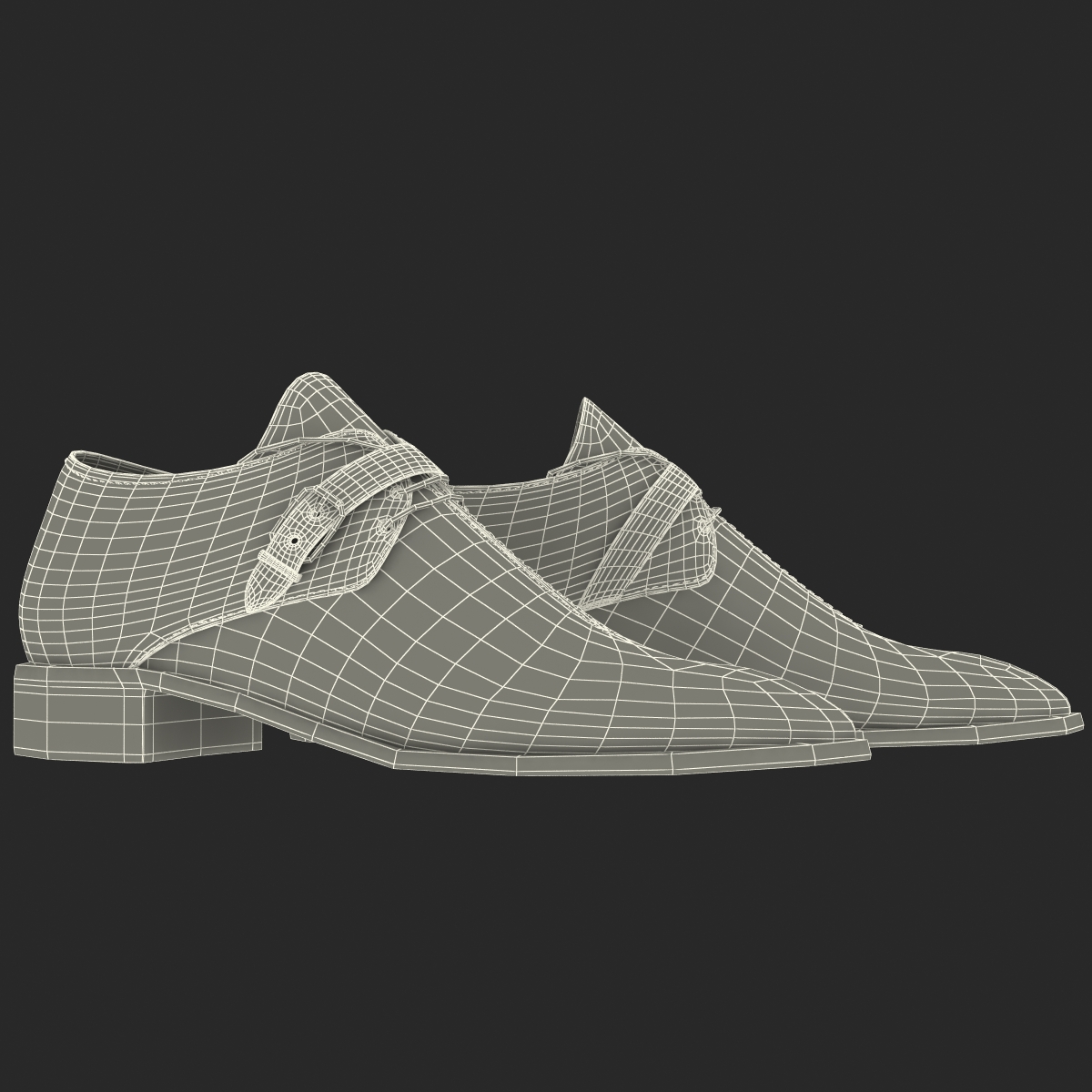 3D model Old Man Shoes 6