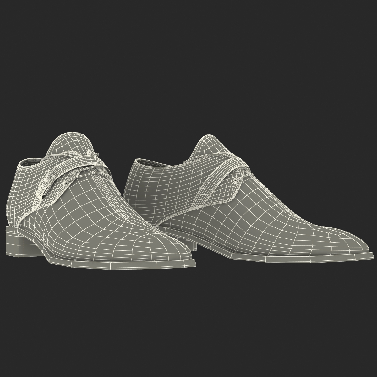 3D model Old Man Shoes 6