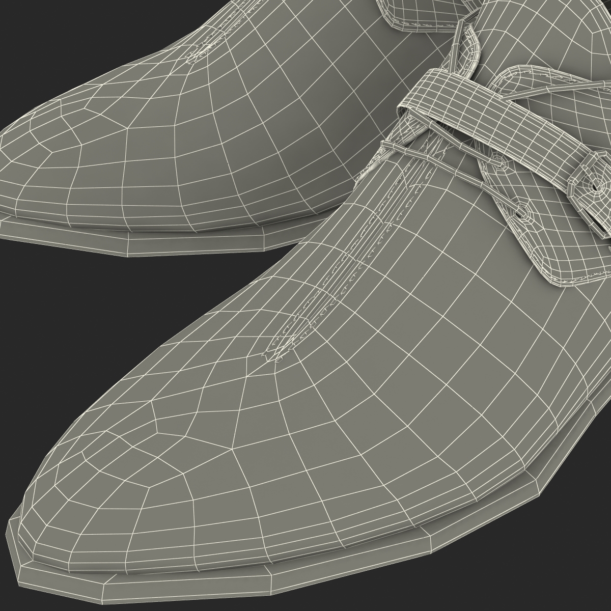 3D model Old Man Shoes 6