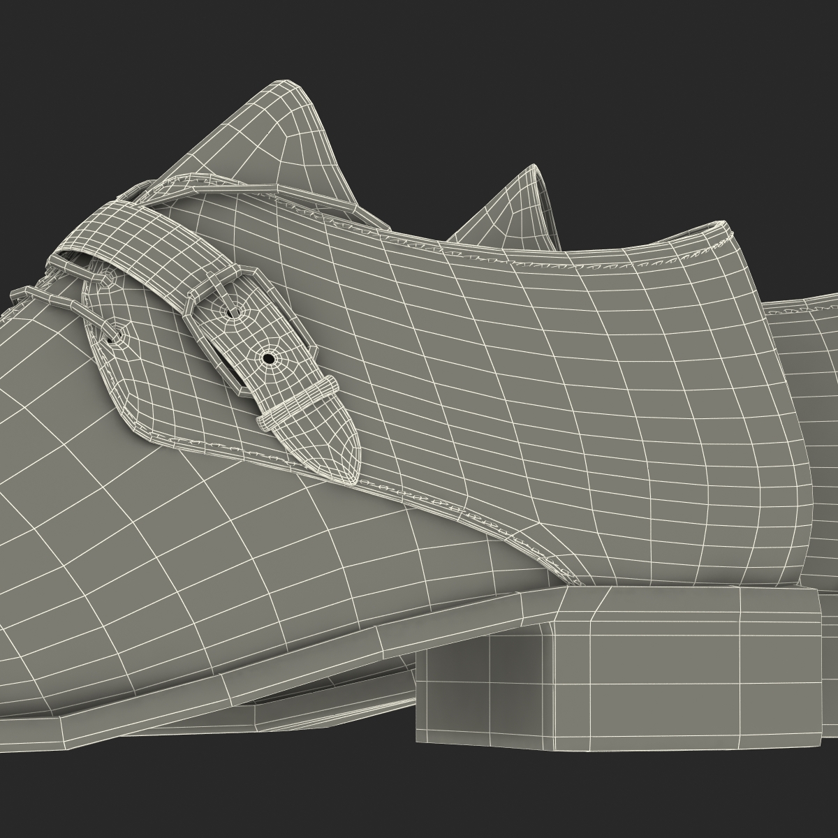 3D model Old Man Shoes 6