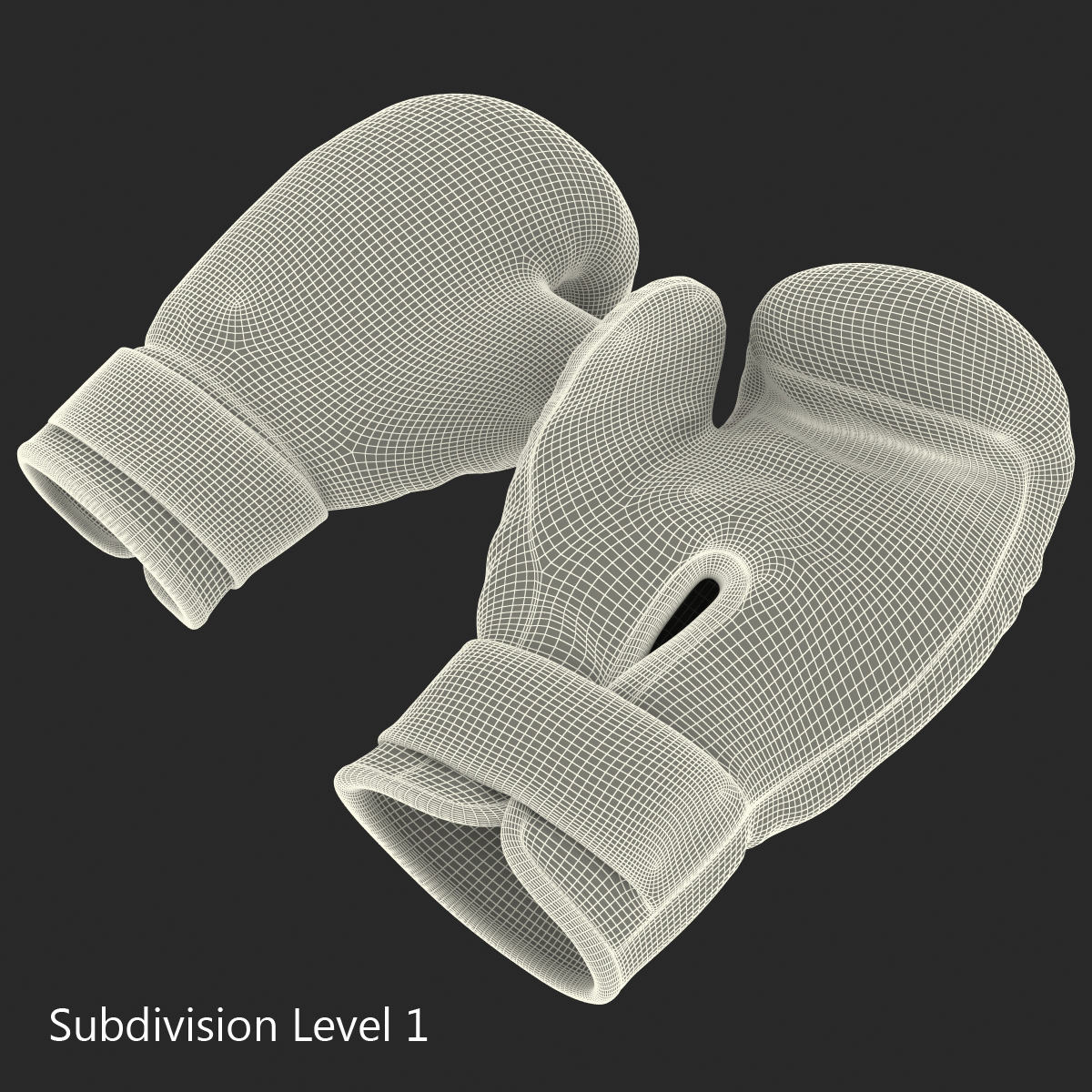 3D Boxing Gloves model