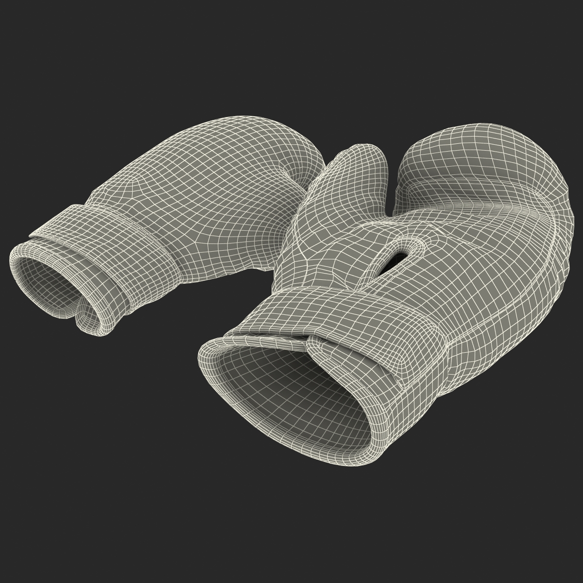 3D Boxing Gloves model