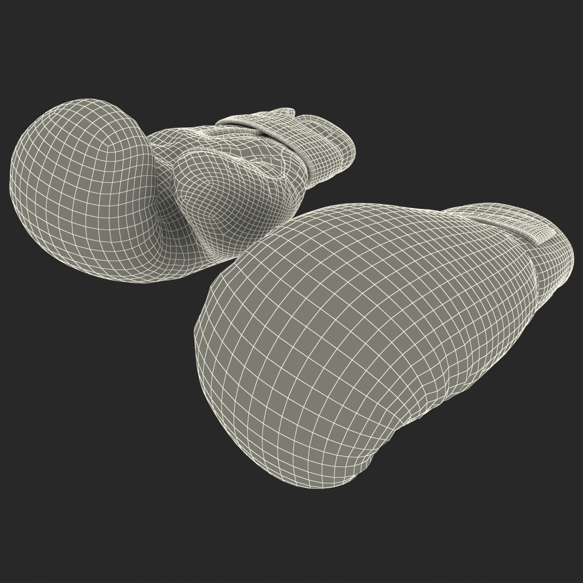 3D Boxing Gloves model