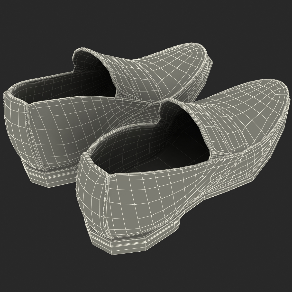 3D model Old Man Shoes 4