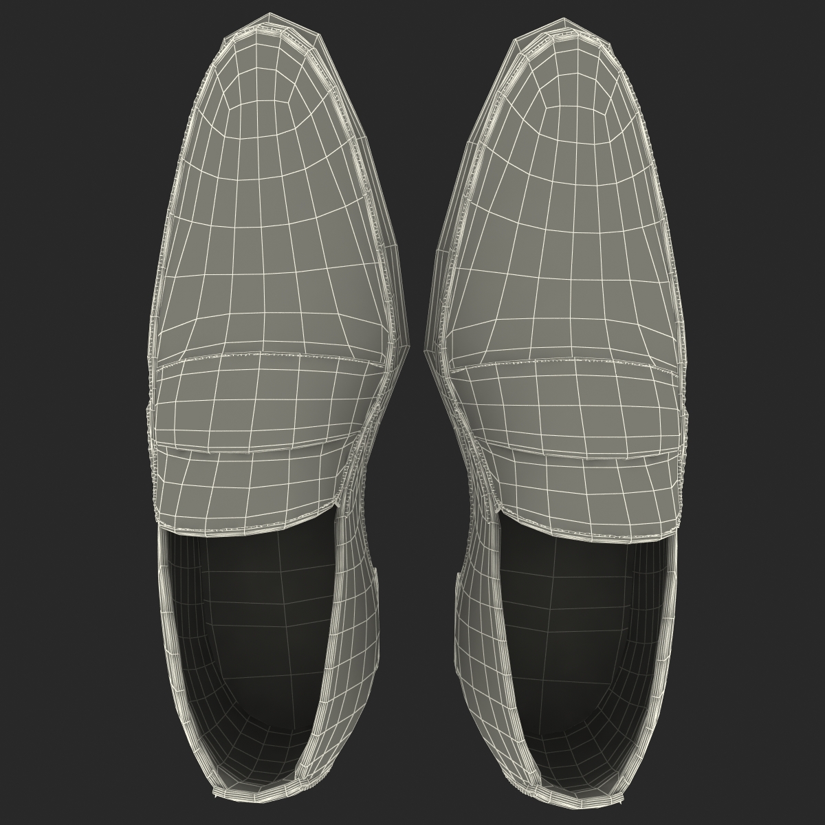 3D model Old Man Shoes 4