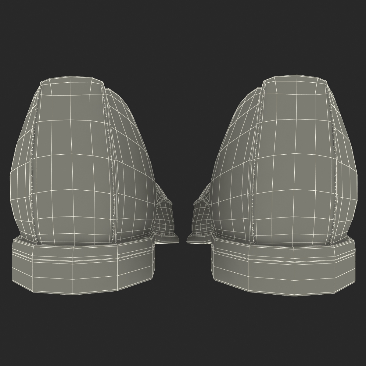 3D model Old Man Shoes 4