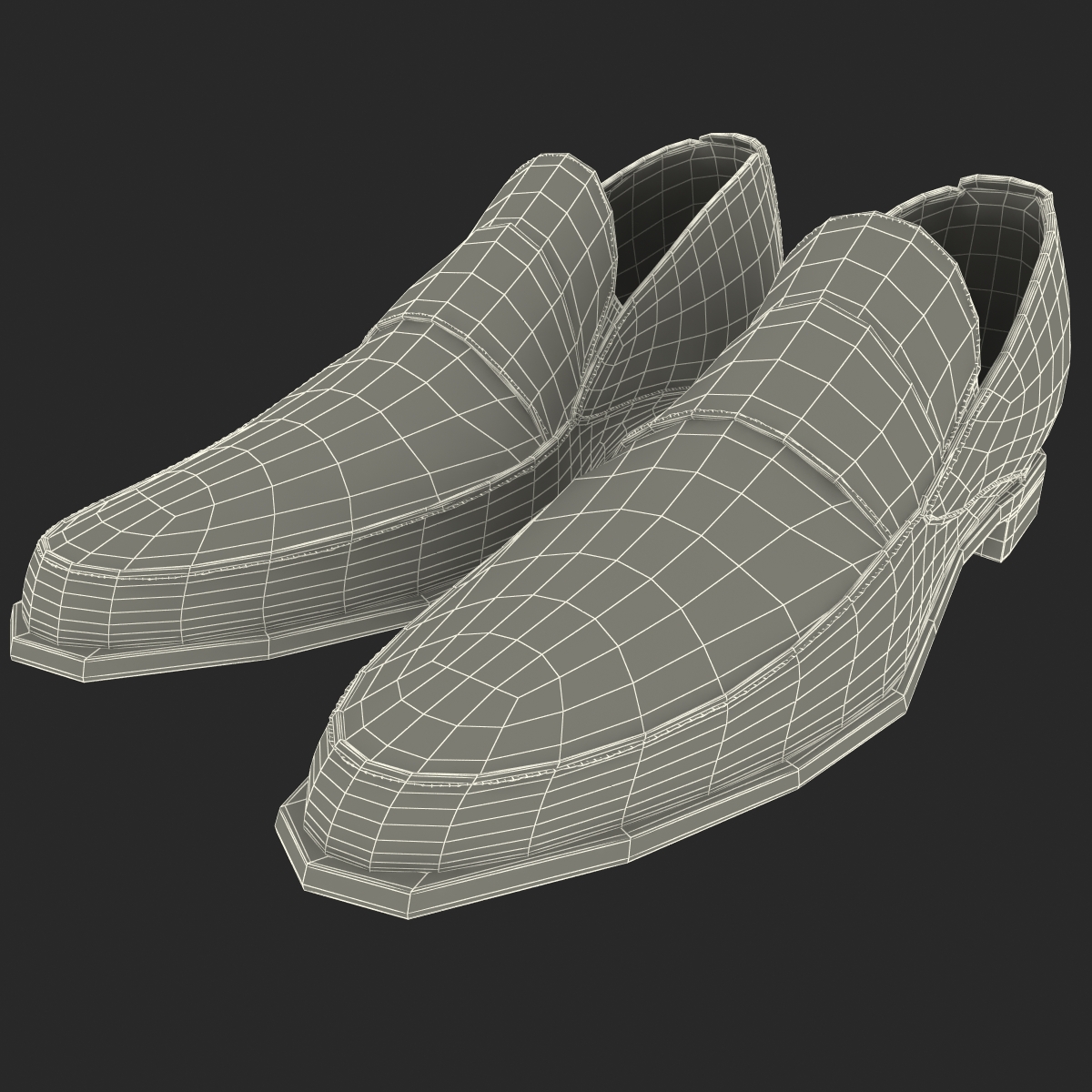 3D Man Shoes 4