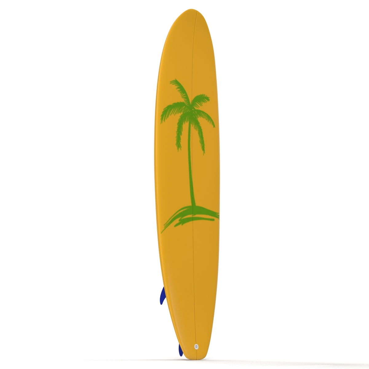 3D Surfboard Longboard 3