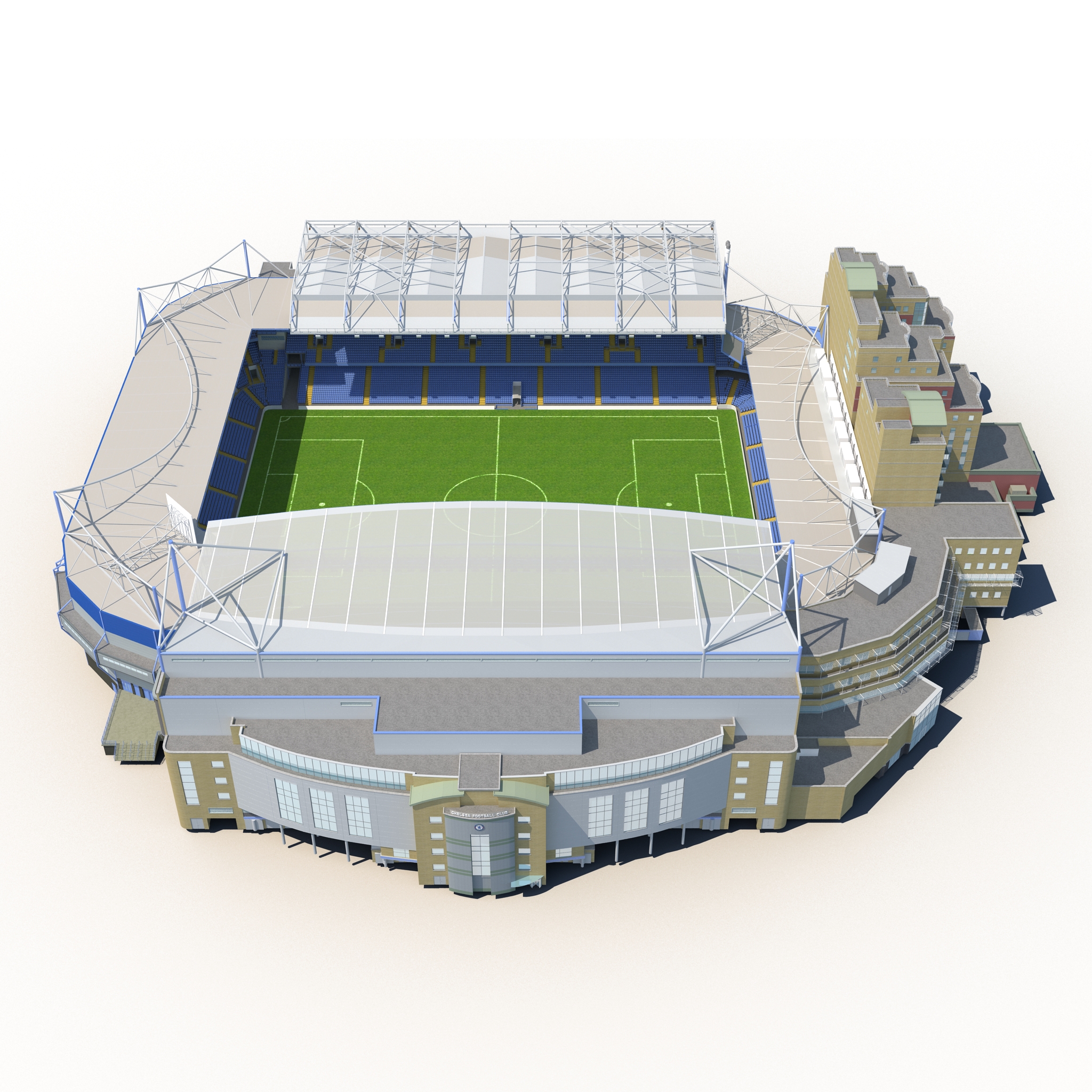 3D Stamford Bridge Stadium model