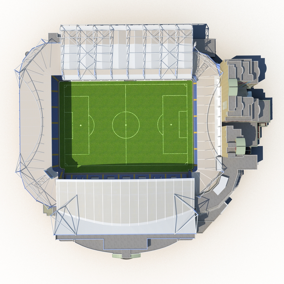 3D Stamford Bridge Stadium model