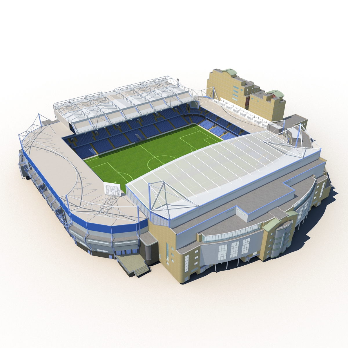 3D Stamford Bridge Stadium model