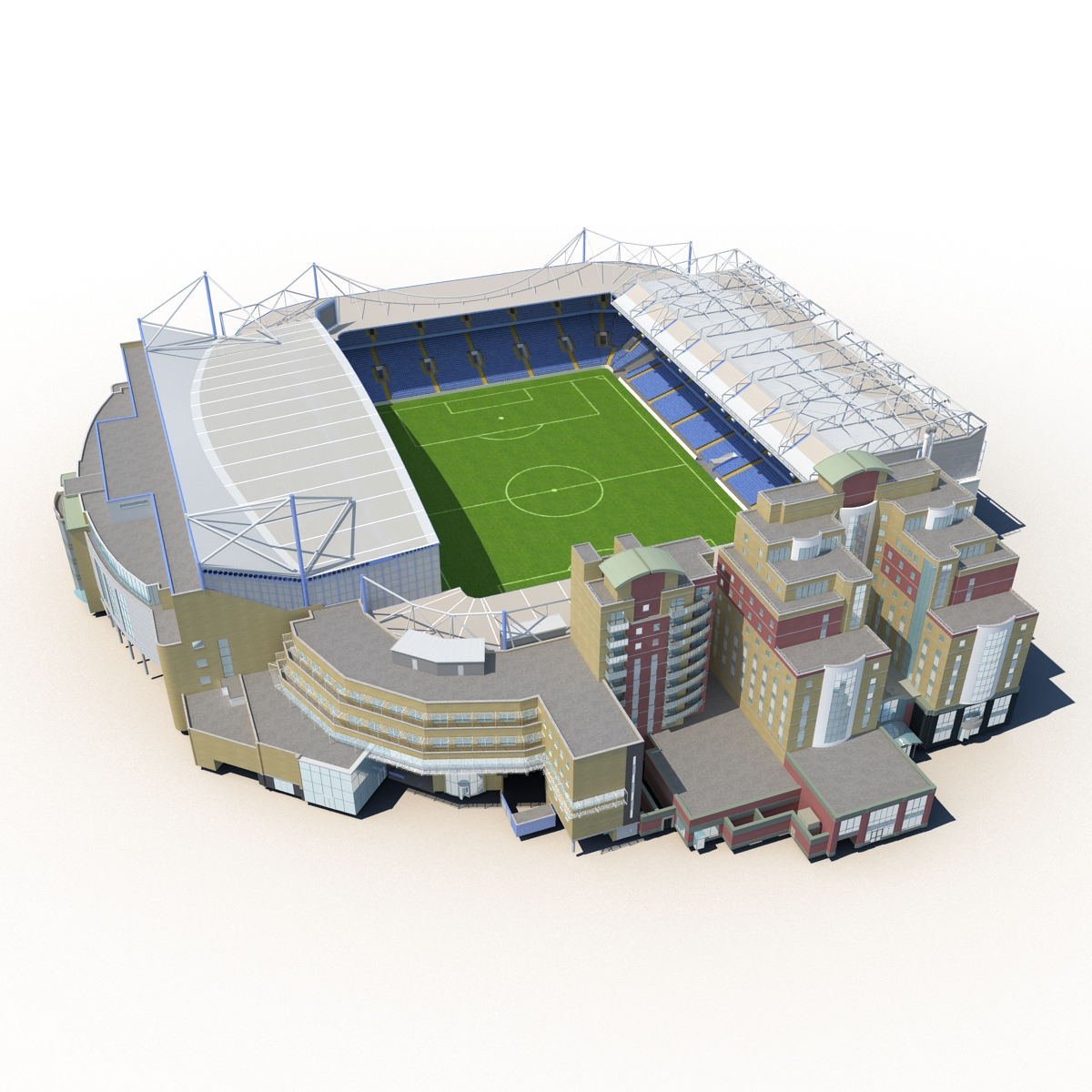 3D Stamford Bridge Stadium model