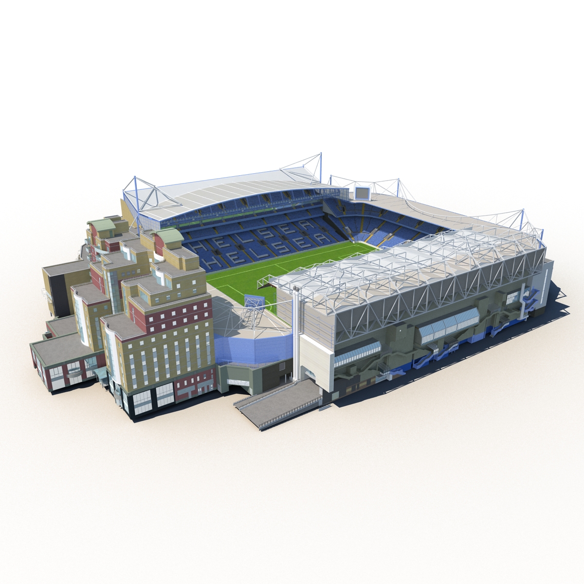 3D Stamford Bridge Stadium model