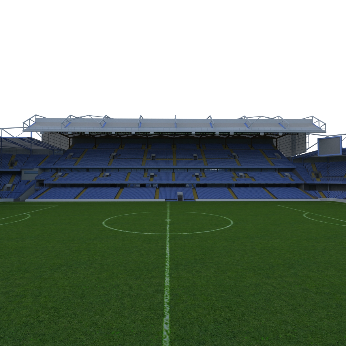 3D Stamford Bridge Stadium model