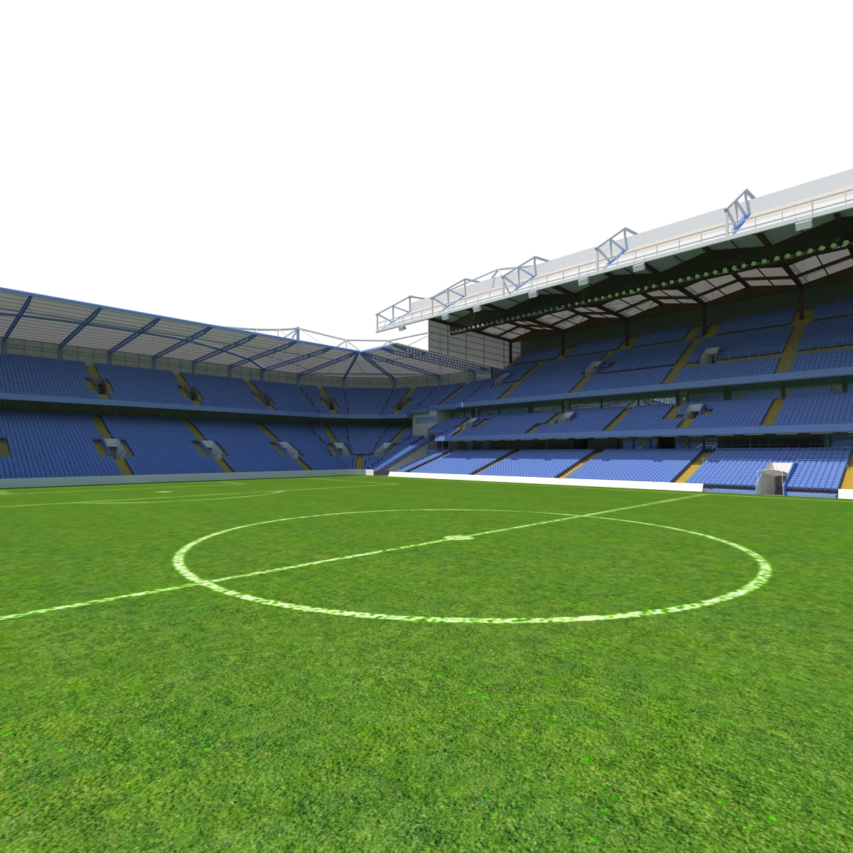 3D Stamford Bridge Stadium model