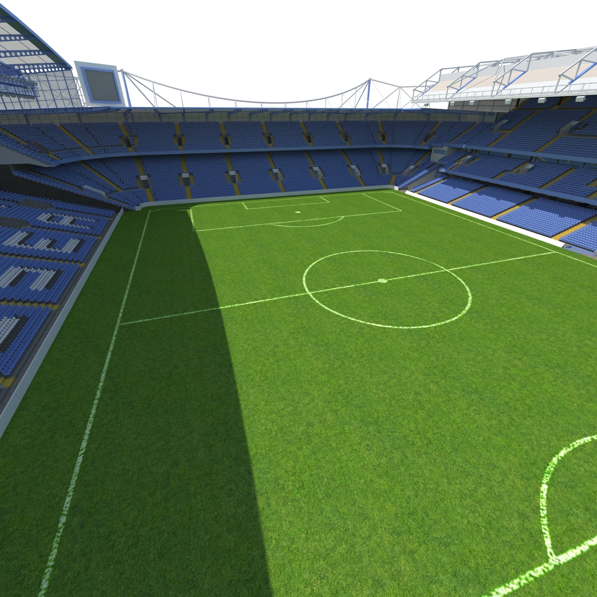 3D Stamford Bridge Stadium model