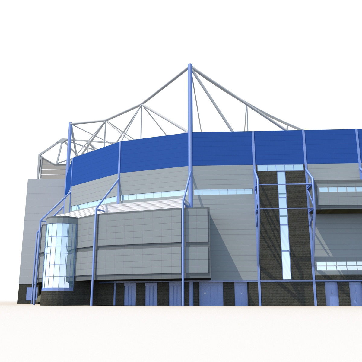 3D Stamford Bridge Stadium model