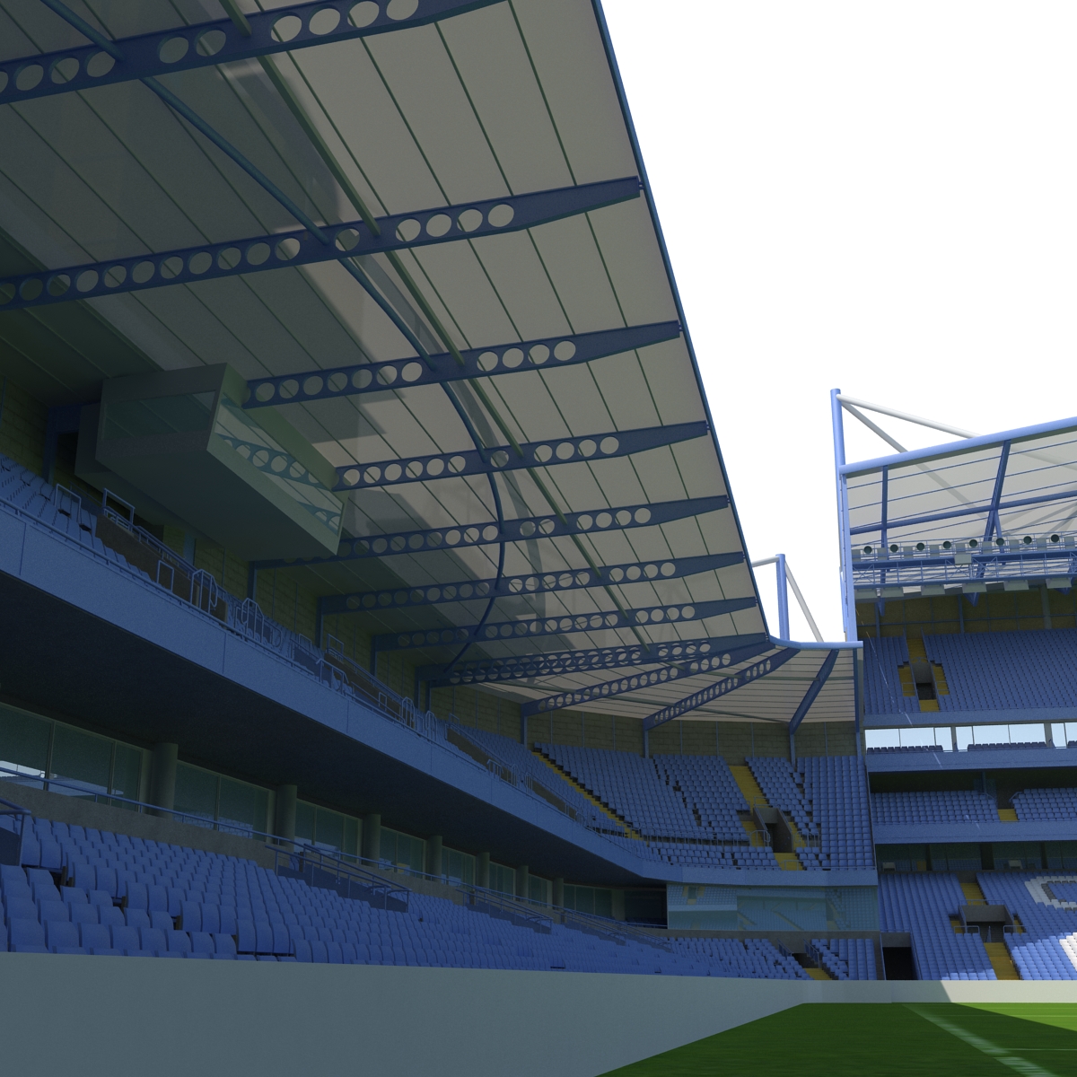 3D Stamford Bridge Stadium model