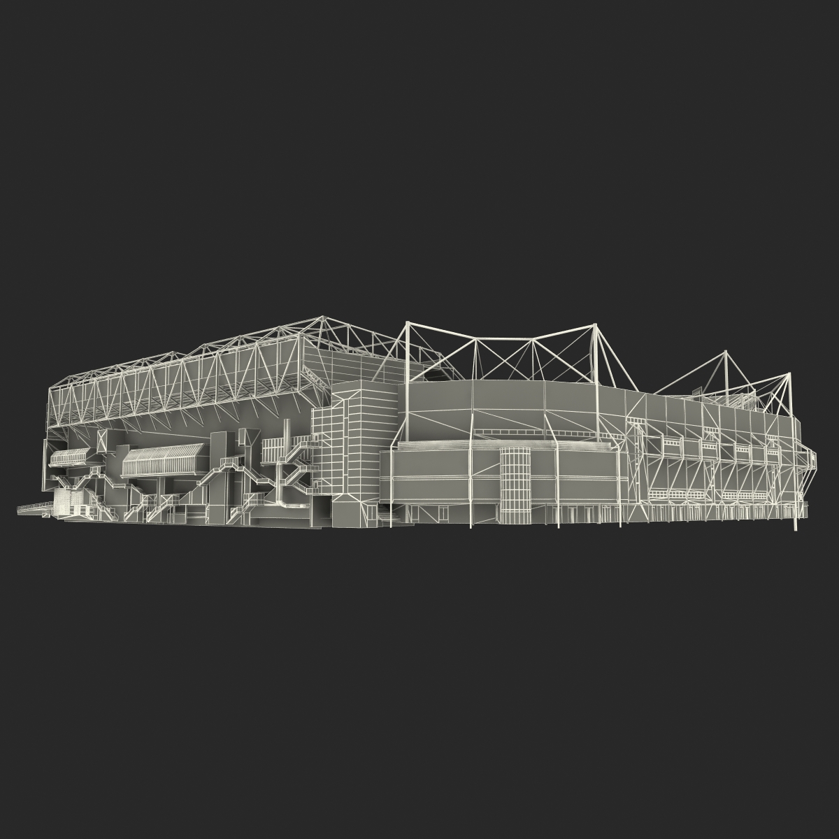 3D Stamford Bridge Stadium model