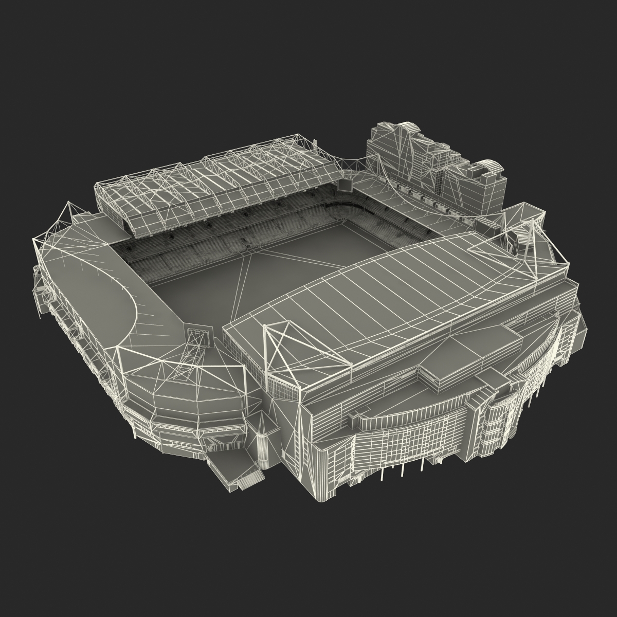 3D Stamford Bridge Stadium model