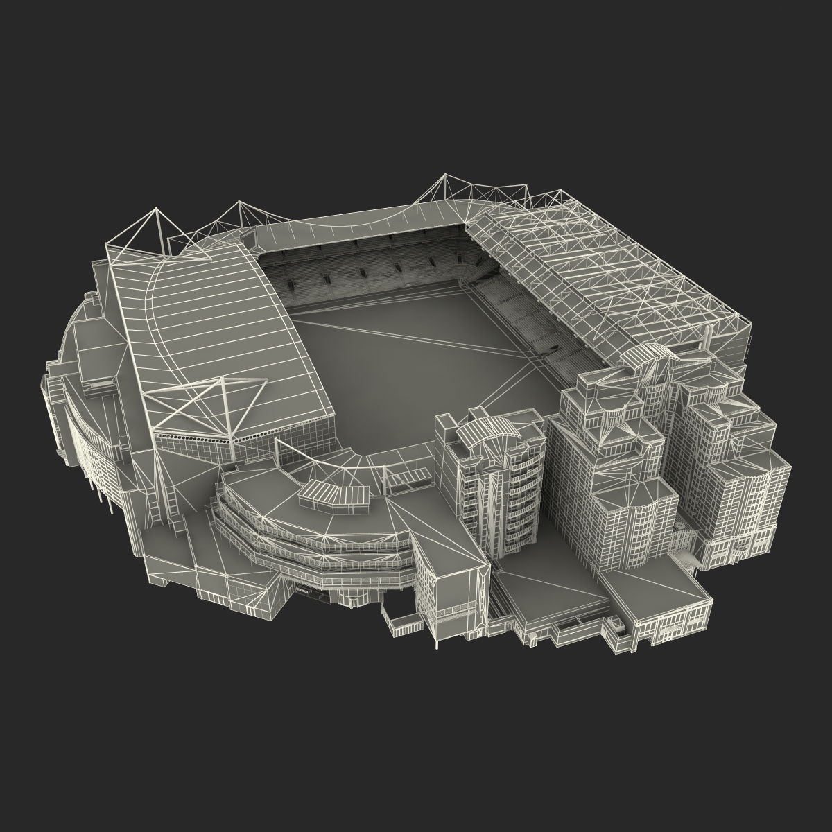 3D Stamford Bridge Stadium model