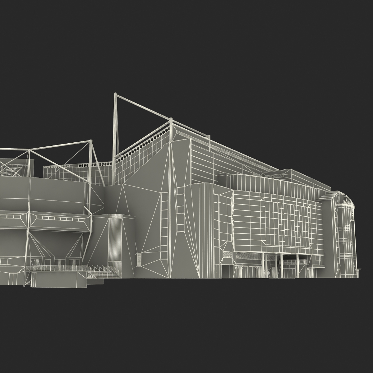 3D Stamford Bridge Stadium model