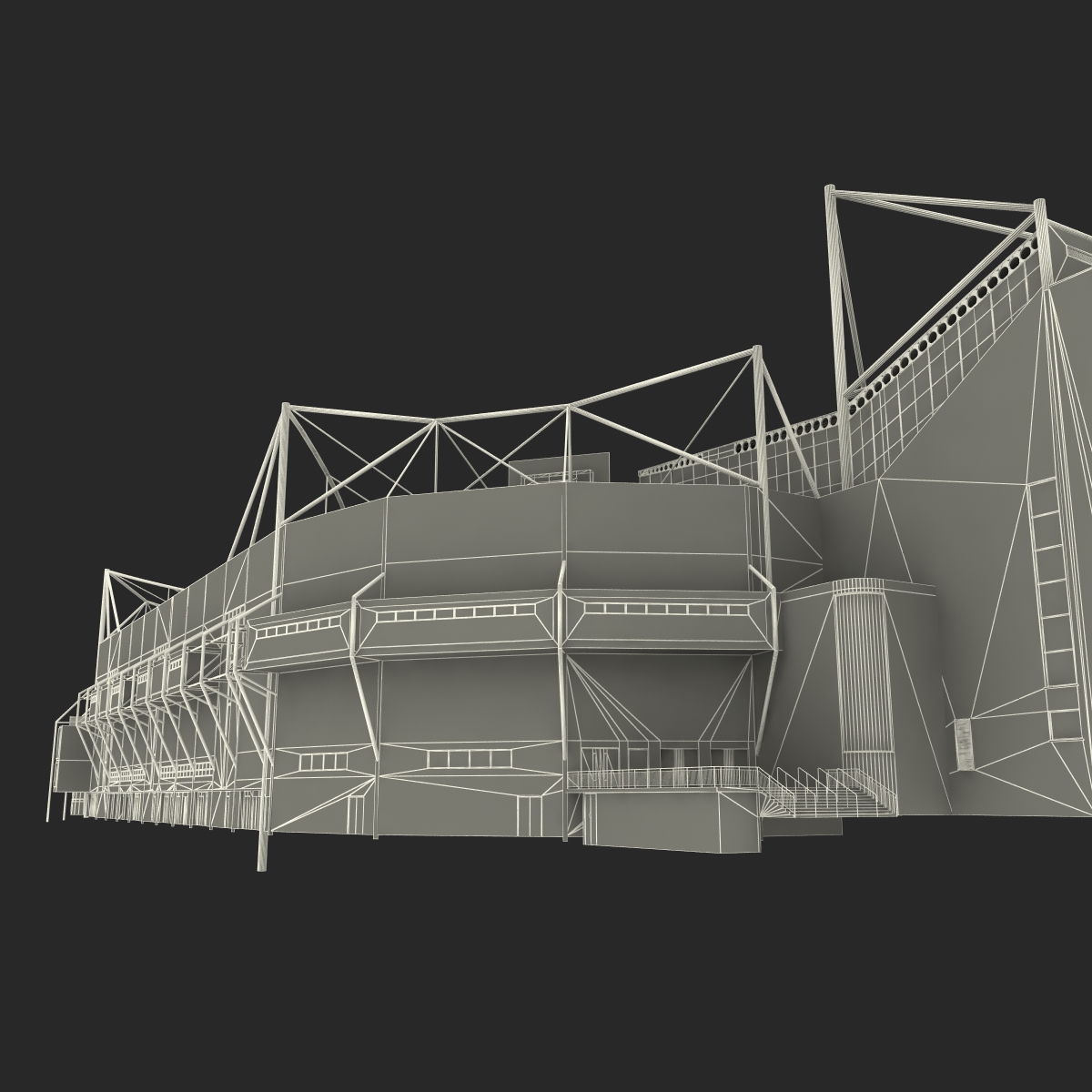 3D Stamford Bridge Stadium model